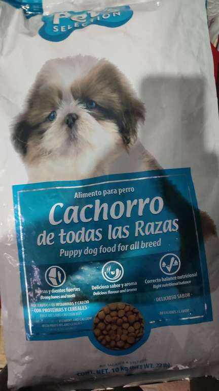 Croqueta 10Kg Cachorro PET's selection en Soriana