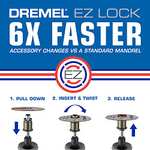 Amazon: Dremel 710-08, Kit de accesorios, 160 piezas, incluye mandril EZ Lock