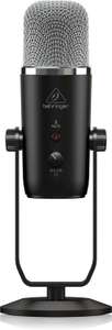 Amazon: Behringer BIGFOOT 537.75 pesos Micrófono condensador de estudio USB