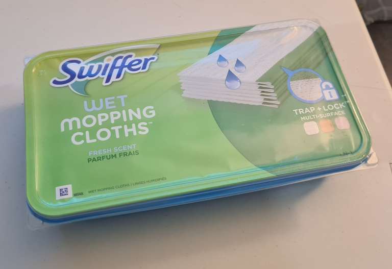 Walmart: toallas humedas Swiffer Wet Mopping Cloths