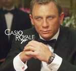 Amazon: Casio 007 Negro Casino Royale