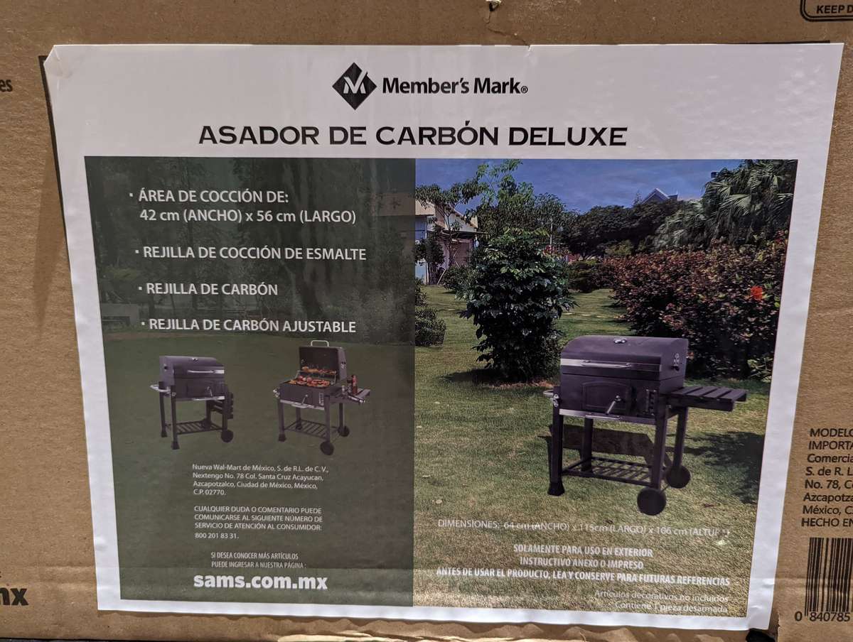 Asador Member's Mark Deluxe - Sam's Club Santa Fe 