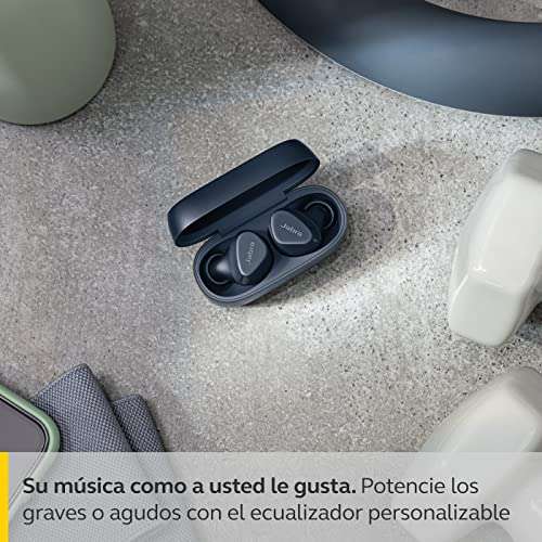 Amazon: audífonos Jabra Elite 4 Active - Bluetooth In-Ear con Ajuste Activo Seguro, Cancelación de Ruido Activa, Alexa, Azul