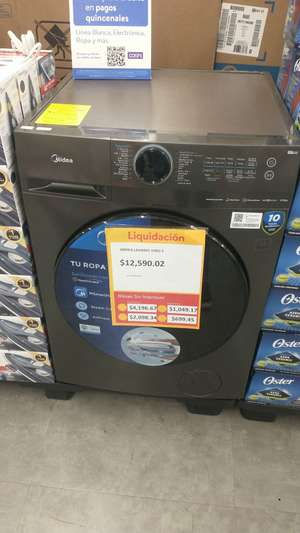 Walmart: Lava secadora midea 15k - Lindavista