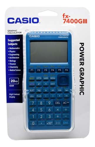 Costco: Casio Calculadora Gráfica FX-7400GIII de 2,100 Funciones