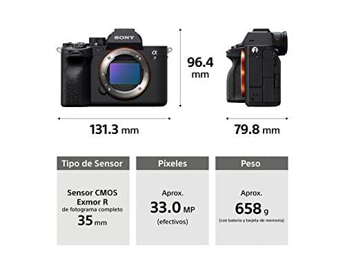 Amazon: cámara Sony Alpha IV (ILCE-7M4)