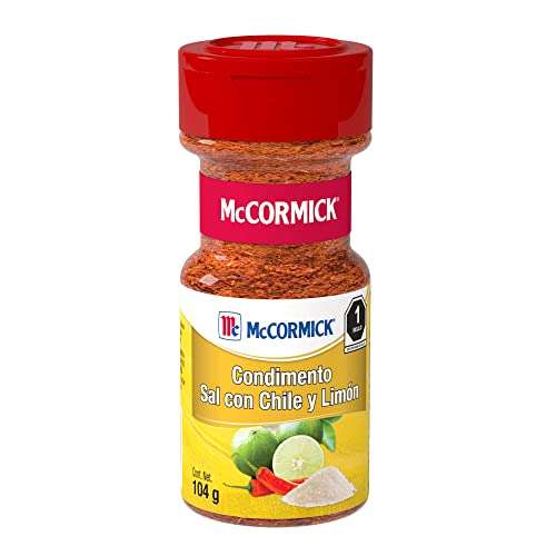 Amazon: McCormick Sal con Chile y Limón 104 g