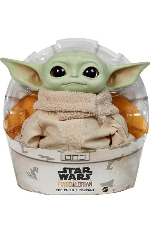 Amazon: Mattel Star Wars, Figura Yoda de The Child, Juguete de Peluche