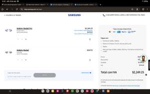 Samsung Store: Buds 2 pro + Buds 2 por 2249.25 -Nuevamente-