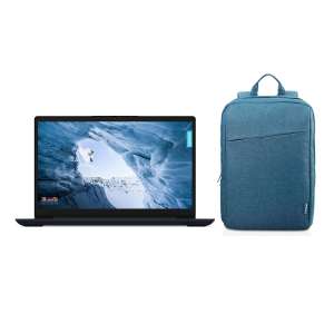 Chedraui: Laptop Lenovo IP1 Cel 8GB 256SSD 14 Pulgadas + Mochila