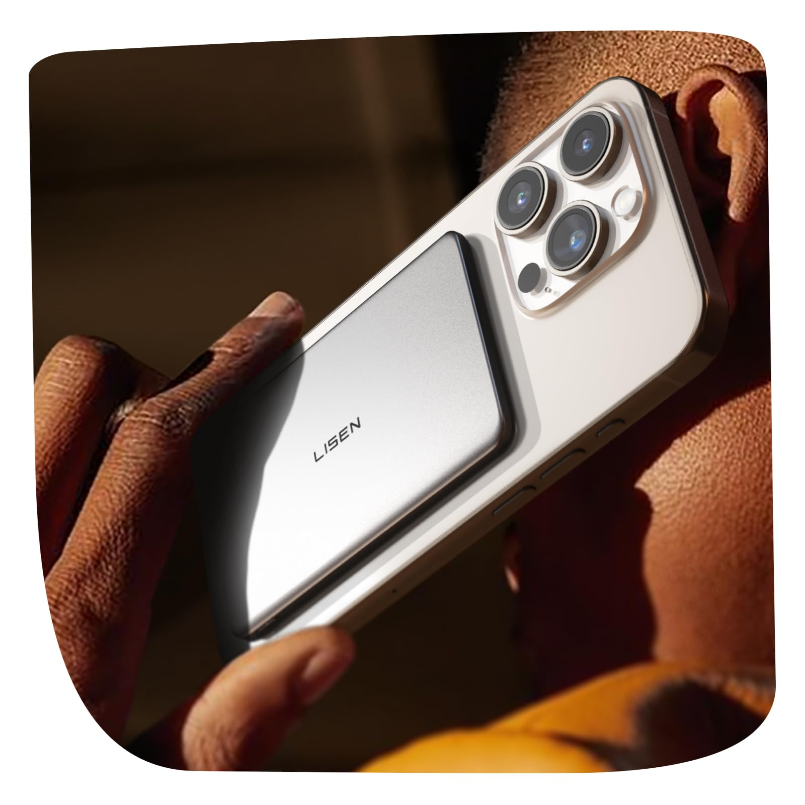 Amazon: 5000mAh Power Bank Inalámbrico 15W
