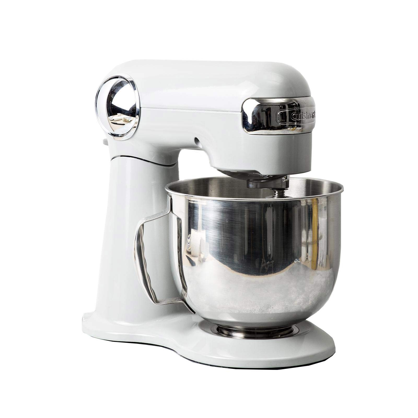 Amazon: Cuisinart SM-50ES Batidora de Pedestal, Blanco, 5.5 Qt, Medium | 12 velocidades, motor de 500 W