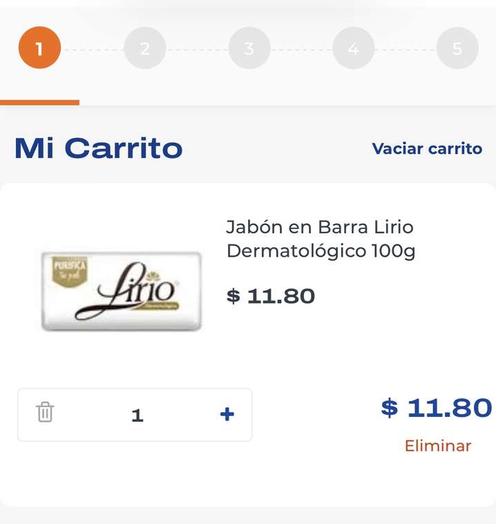 Chedraui: Jabón Lirio Dermatológico 100 Gr al 2x1 en tienda física