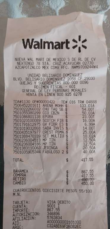 Walmart Belisario Tuxtla Gutiérrez. Pack de refresco Coca Cola 6 Latas 355 ml c/u + 2 cabezones