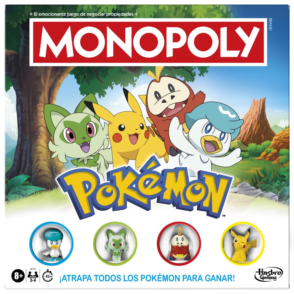 Amazon: Hasbro Gaming Monopoly Edición Pokémon