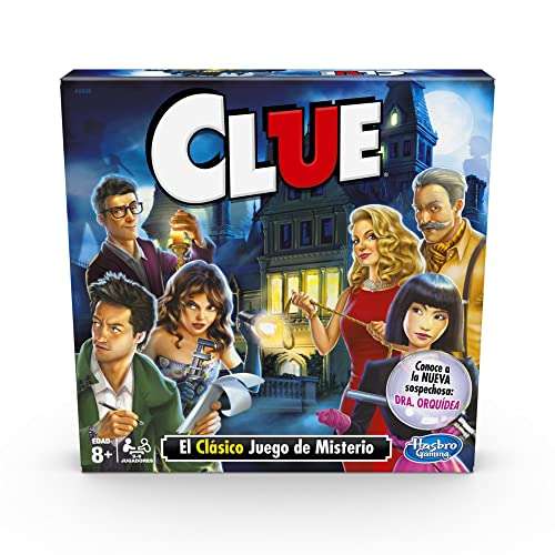 Amazon: Hasbro Gaming - Clue Clásico | envío gratis con Prime