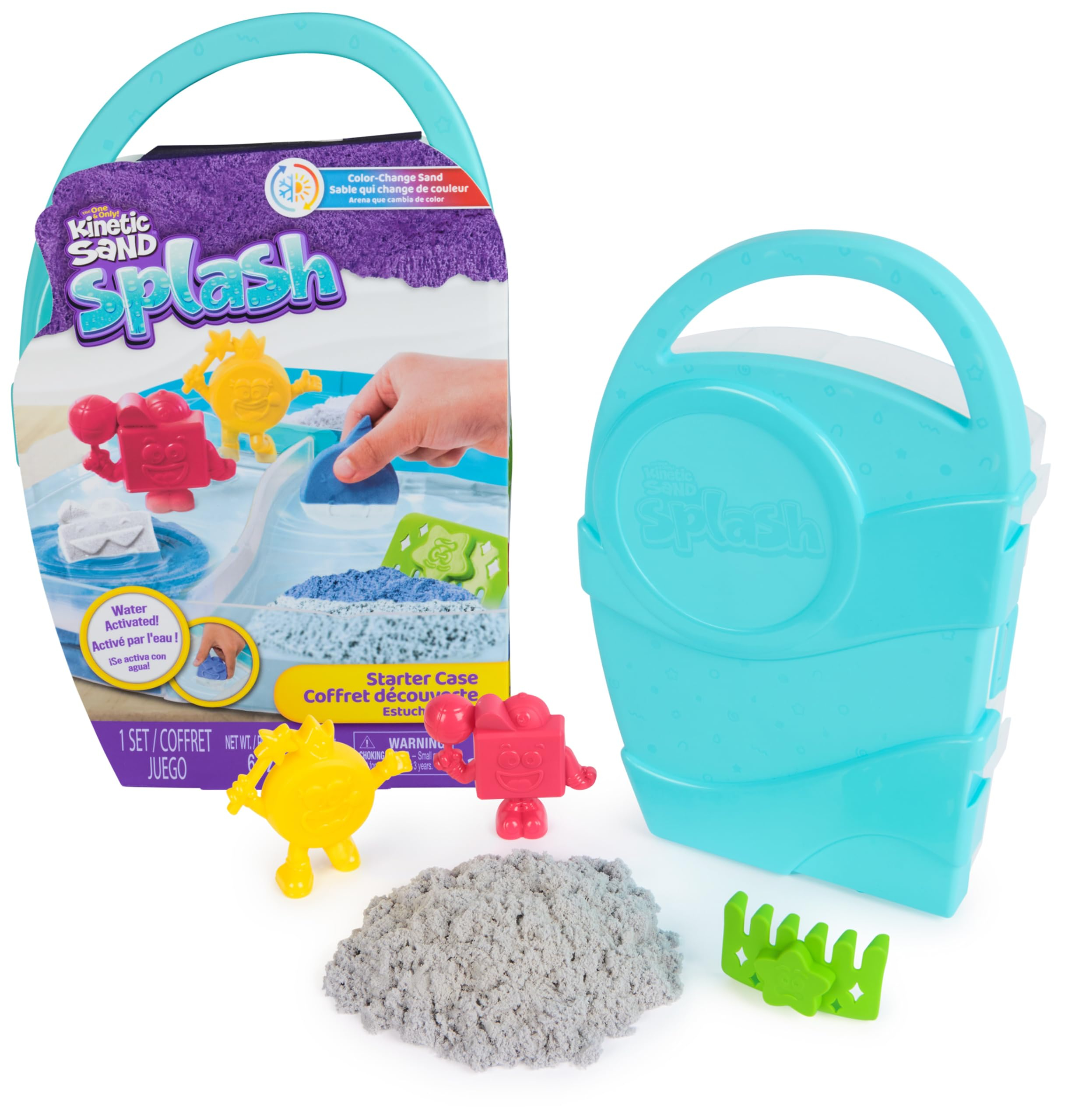 Amazon: Kinetic Sand con Herramientas y Almacenamiento Reutilizable