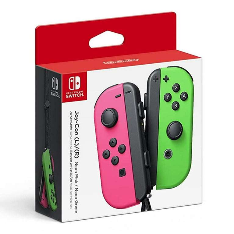 Walmart - Nintendo Switch Joy-Con Inalámbricos en Verde y Rosa