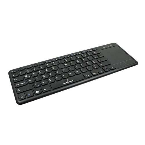 Cyberpuerka: teclado inalambrico con touchpad