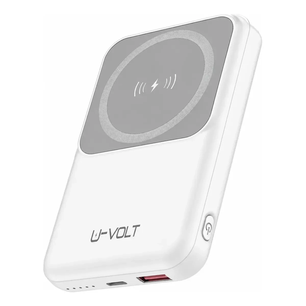 Mercado Libre: MercadoLibre: U-VOLT Power Bank Compatible con MagSafe Carga Rápida PD 22.5w 10000mah, Blanca