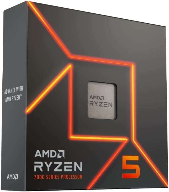 Amazon: Procesador AMD Ryzen 5 7600X, S-AM5, 4.70GHz, Six-Core, 32MB L3 Cache - no Incluye Disipador
