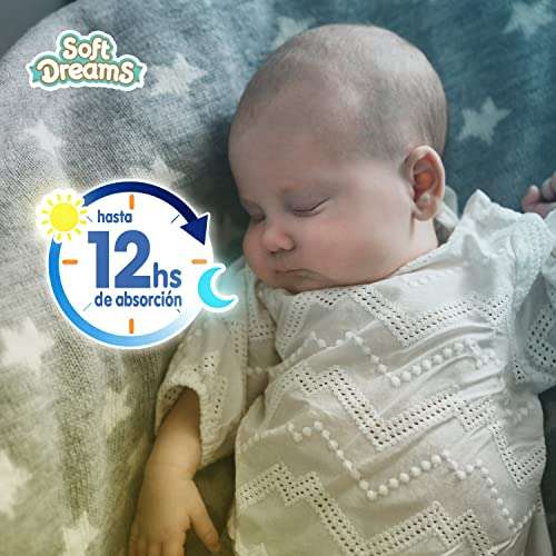Amazon: Soft Dreams Pañales Para Bebé Etapa 5 Talla Xg 56 Piezas | Planea y Ahorra, envío gratis con Prime