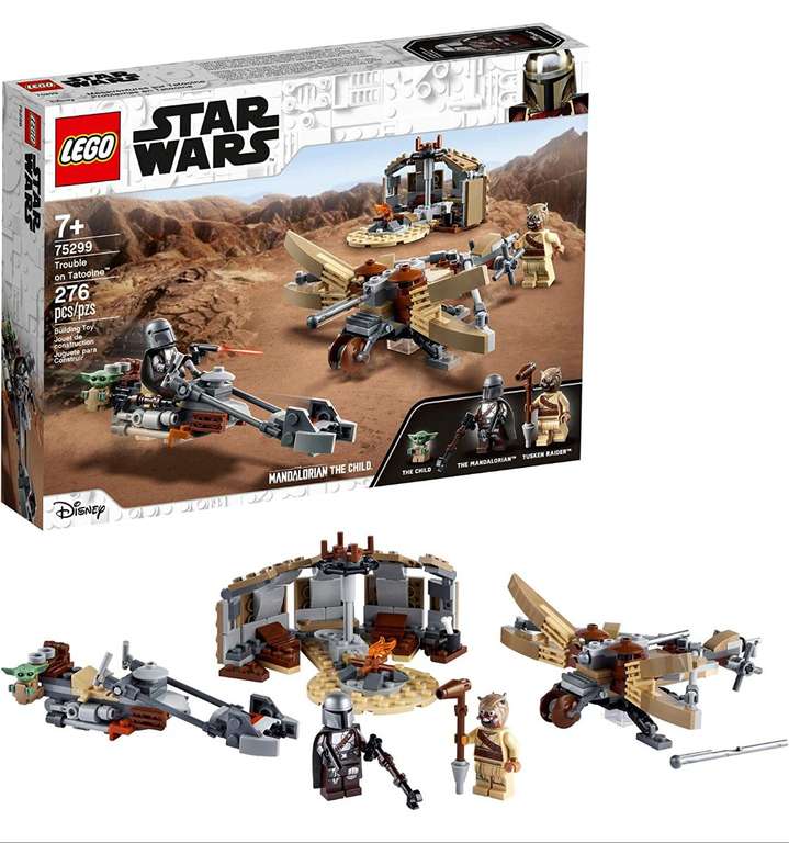 Amazon: Lego Star Wars Mandalorian con Groguito