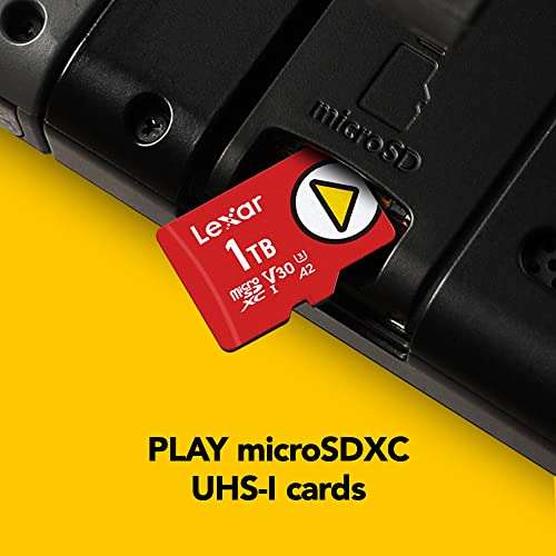 Amazon: MicroSD Lexar 512 GB