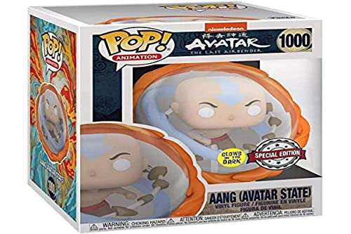 Amazon: Funko Pop! Animation: Avatar - Aang Avatar State 1000 (Glow In The Dark)