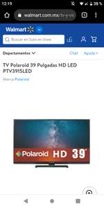 Walmart: Tv Polaroid 39"