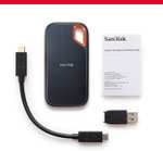 Amazon: SanDisk SD SSD E61-1T00-G25 - Unidad de Estado sólido Externa de 1 TB de 1050 MB/s - USB-C, USB 3.2 Gen 2