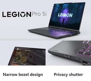 AMAZON. Laptop gamer Lenovo Legion Pro i9-13900HX (24 núcleos) - GeForce RTX 4060 64 GB RAM | SSD 4 TB