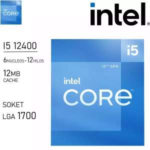 Cyberpuerta: Procesador Intel Core i5-12400 (gráficos integrados)