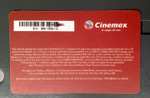 Cinemex: Tarjeta más Cine cinemex, 2x1 y combos precio especial | Leer descripción