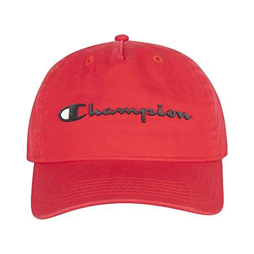 Amazon: Gorra Champion Color Rojo | Envío gratis con PRIME