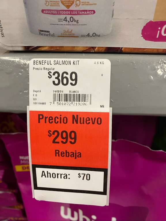 Walmart: Croquetas beneful 4kg + termo + 6 sobres de carne - Cuernavaca