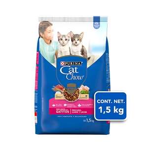 Amazon: Purina - Cat Chow Gatitos 1 a 12 meses 1.5 Kg, 1 unidad -envío prime