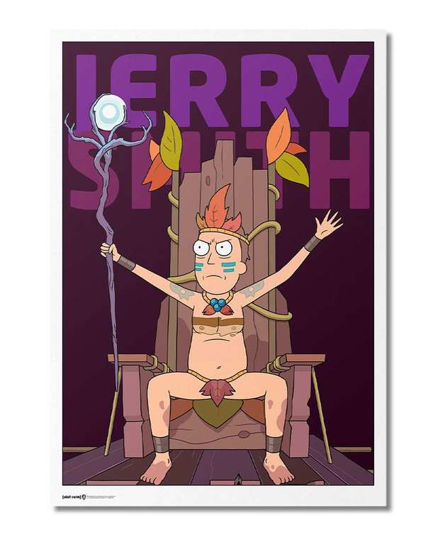 Game planet: variedad de posters - Rick and Morty & Harry Potter