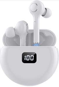 Amazon: SEASKY Audífonos Inalámbricos Bluetooth 5.0 Auriculares inalámbricos Impermerable con Micrófono de Reducción de Ruido