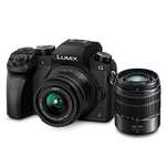 Amazon: Panasonic Lumix G7 - Cámara digital 4K, con LUMIX G VARIO 14-42 mm F3.5-5.6 II y LUMIX G VARIO 45-150 mm