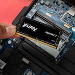 Amazon: Kingston Fury Impact 16GB 3200Mhz DDR4 CL20 SODIMM Memoria RAM Gamer