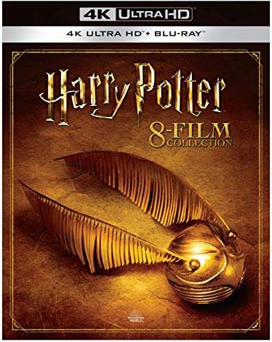 Amazon: Harry Potter: 8-Film Collection [4K Ultra HD + Blu-ray] [4K UHD]