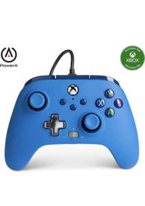 Amazon: PowerA Control Alámbrico para Xbox Series X|S - Azul