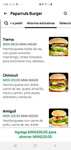 Uber Eats: Paparruls Burger 2 hamburguesas de carne doble sea res o pollo por 90 pesos