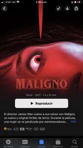 iTunes: Maligno 4K