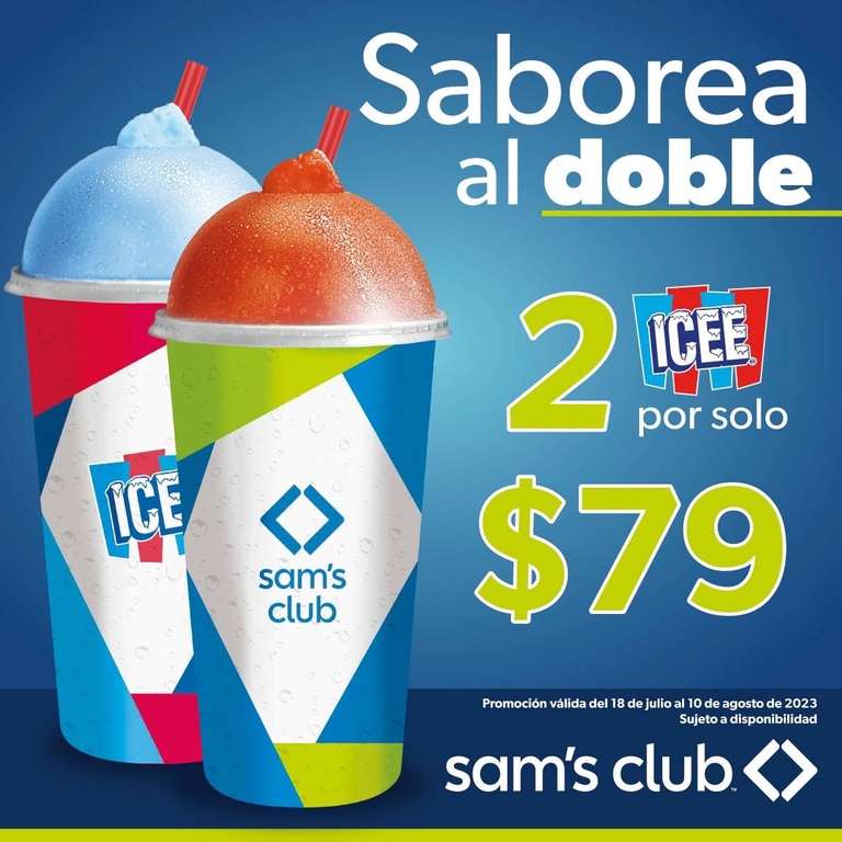 Sam’s Club: ICEE 2 x $79