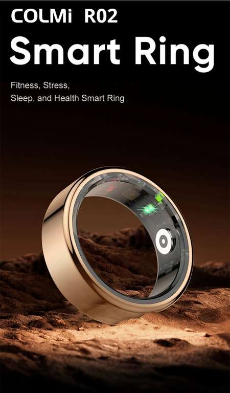 Aliexpress: Lanzamiento COLMI R02 Smart Ring (Anillo Inteligente), Pagando en Dolares + Cupón