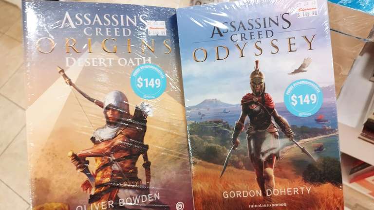 Sanborns libros Assassin's Creed Origins