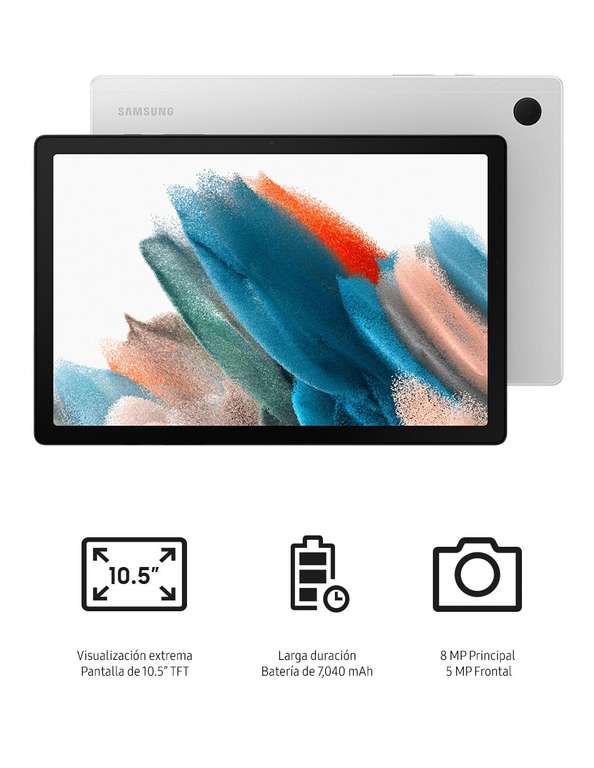 Liverpool: Tablet Samsung Tab A8 2022 10.5 pulgadas versión de 64GB y 4GB ram