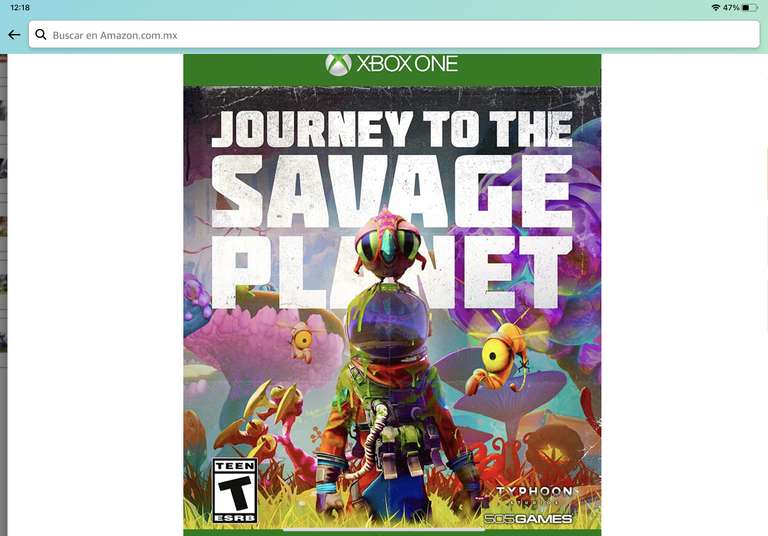 Amazon: Journey to the savage planet para Xbox